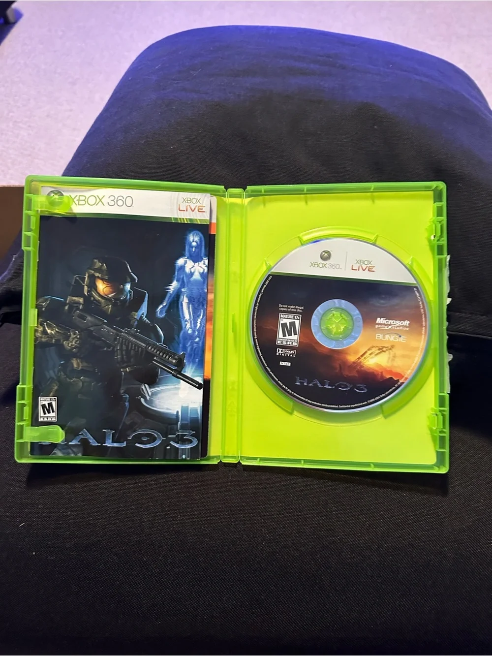 Halo 3 Video Game - Green Case